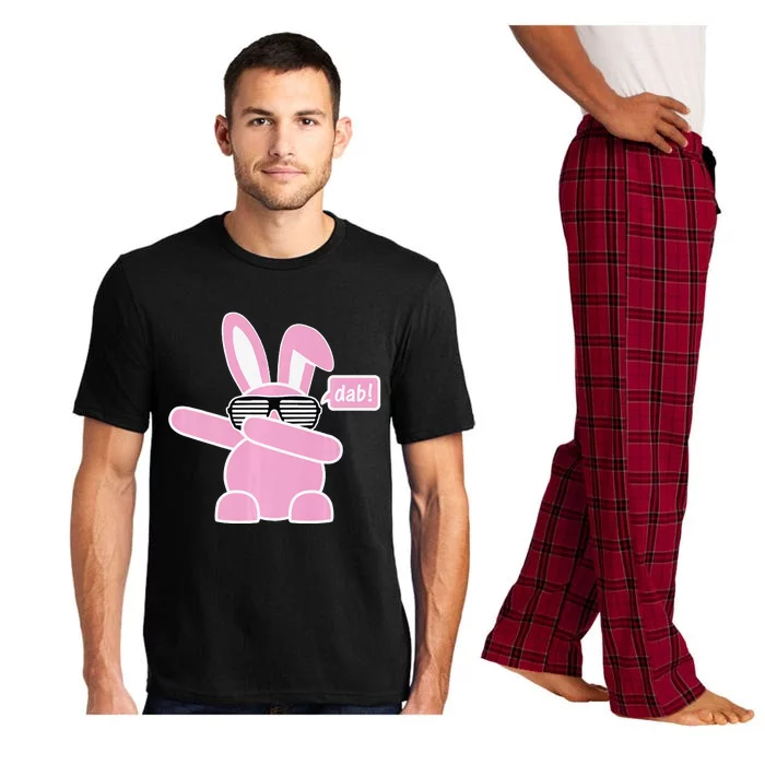 Dabbing Easter Bunny With Sunglasses Dab For Spring Pajama Set