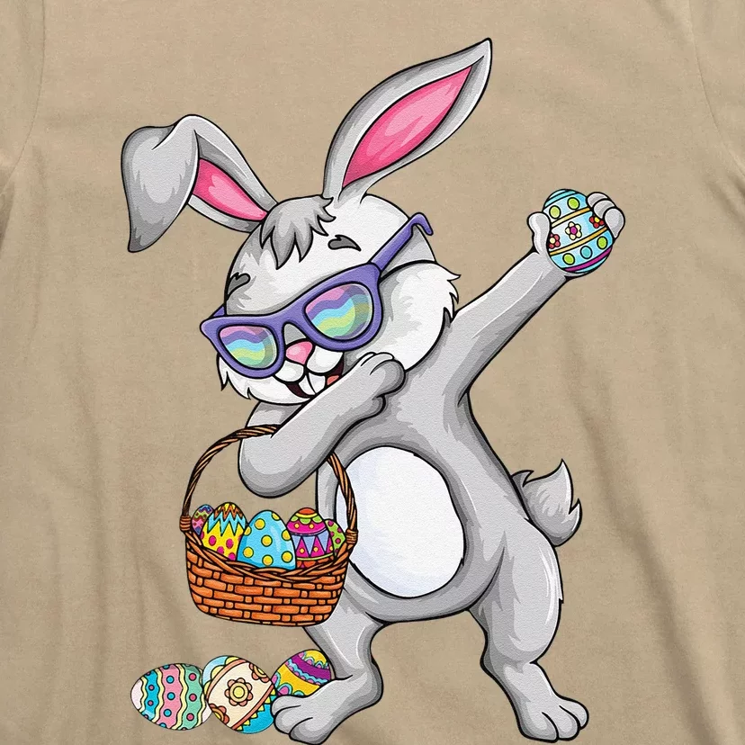 Dabbing Easter Bunny Rabbit Dab Dance Eggs T-Shirt