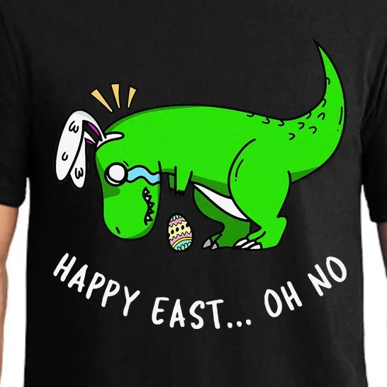 Dinosaur Easter Bunny Funny Humor TRex Gift Pajama Set