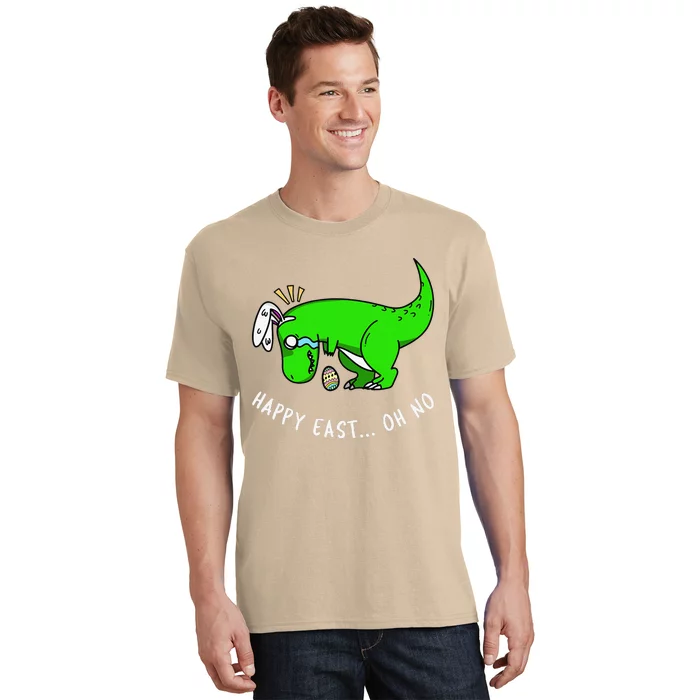 Dinosaur Easter Bunny Funny Humor TRex Gift T-Shirt