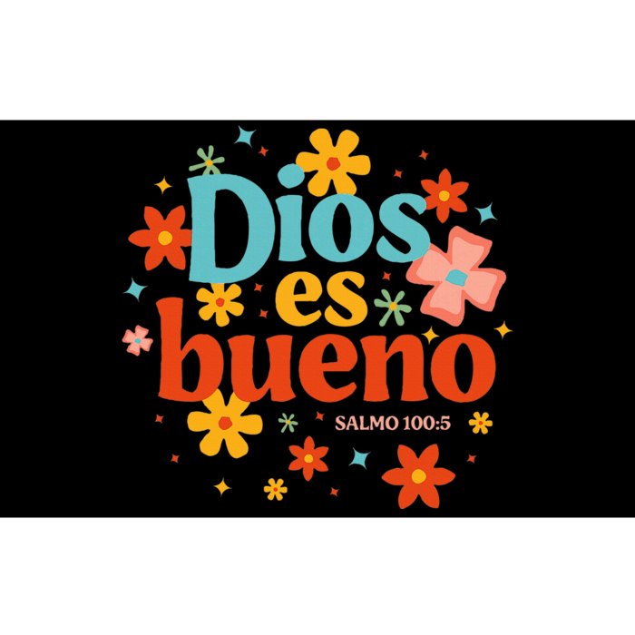 Dios Es Bueno Spanish Christian Jesus God Bible Religious Bumper Sticker