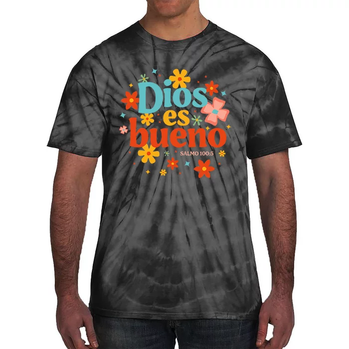 Dios Es Bueno Spanish Christian Jesus God Bible Religious Tie-Dye T-Shirt