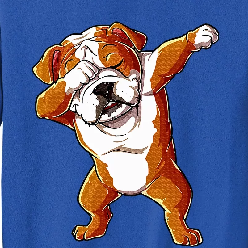 Dabbing English Bulldog Tall Sweatshirt