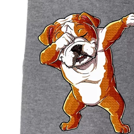 Dabbing English Bulldog Doggie 3-End Fleece Hoodie