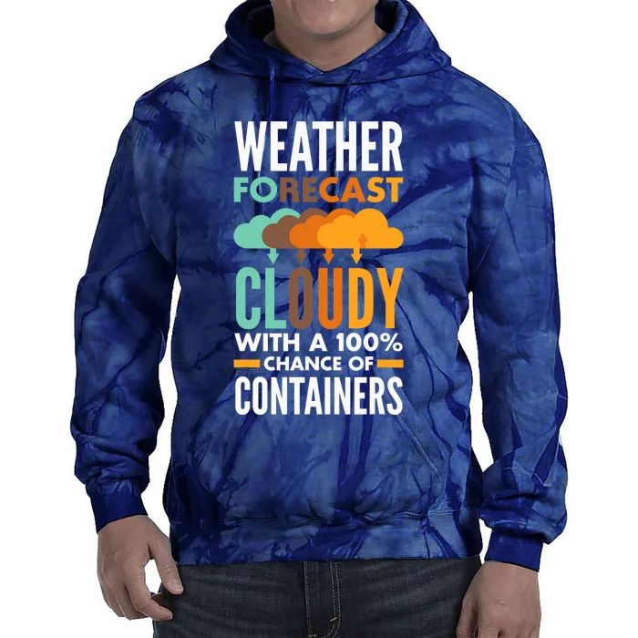 DevOps Engineer Cloud Computing Weather Forecast Tie Dye Hoodie