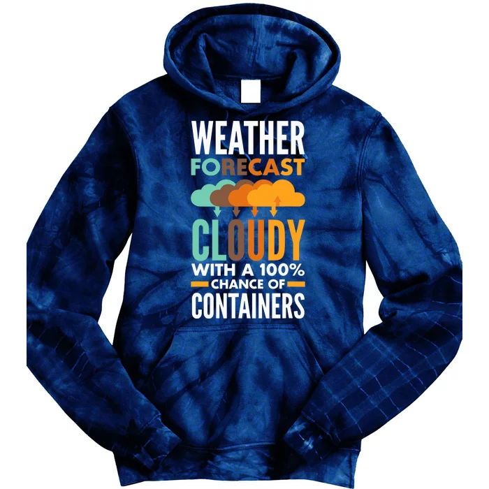 DevOps Engineer Cloud Computing Weather Forecast Tie Dye Hoodie