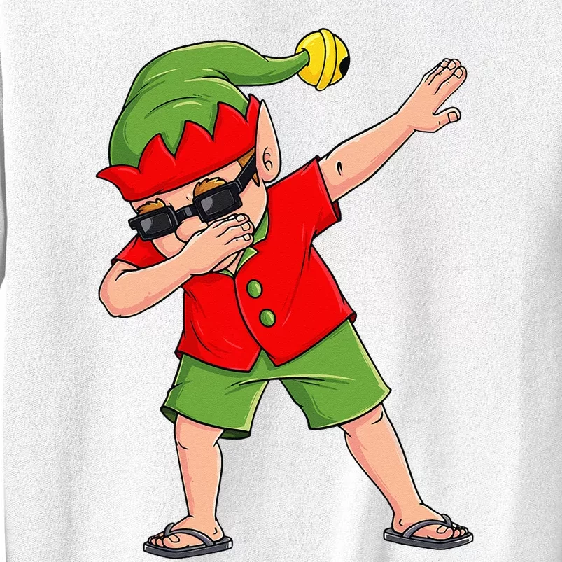 Dabbing Elf Christmas In July Summer Xmas Dab Sweatshirt