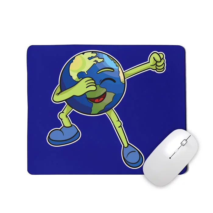 Dabbing Earth Cool Gift Save Our Planet Awareness Day Gift Mousepad