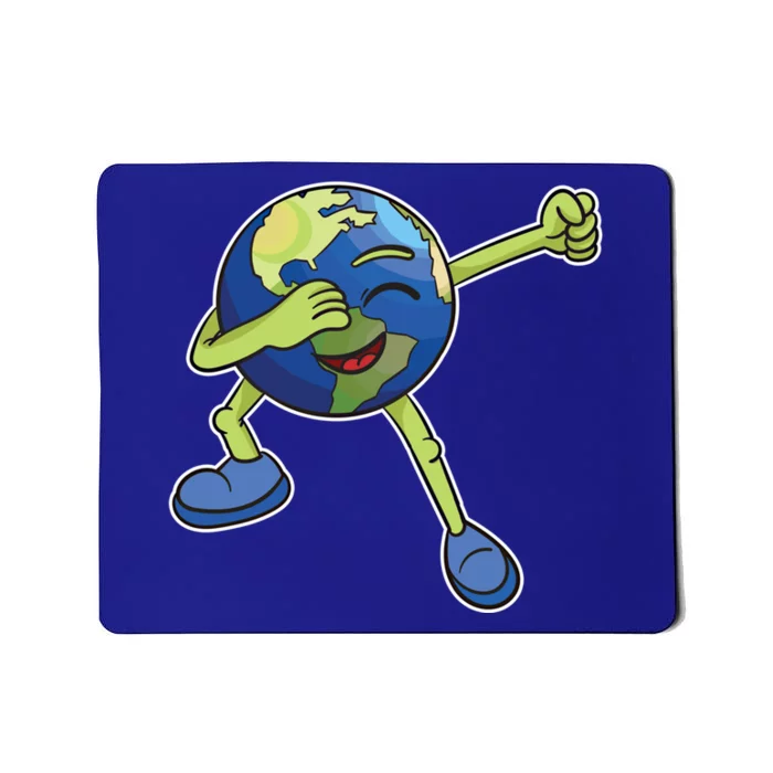 Dabbing Earth Cool Gift Save Our Planet Awareness Day Gift Mousepad