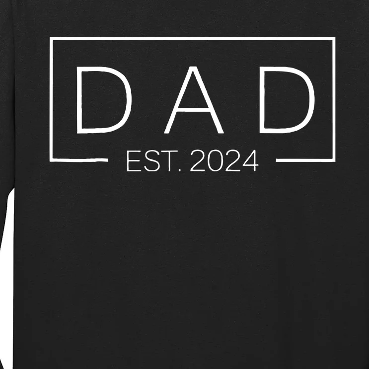 Dad Est Custom Year New Father Personalize Year Long Sleeve Shirt