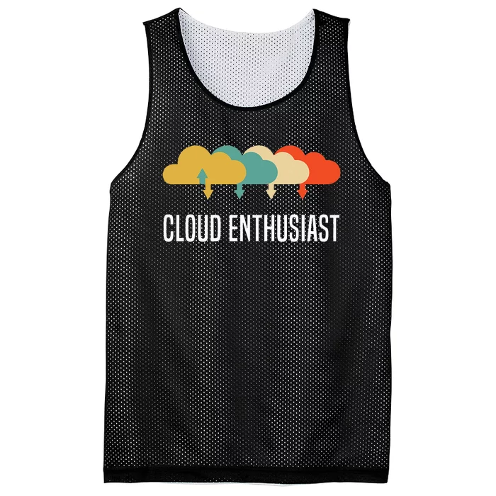 Devops Engineer Cloud Computing Cloud Enthusiast Mesh Reversible Basketball Jersey Tank