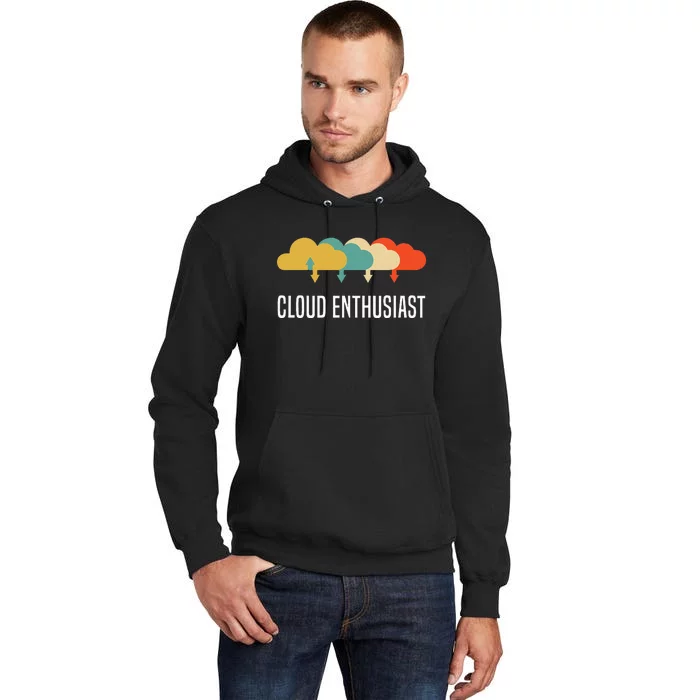 Devops Engineer Cloud Computing Cloud Enthusiast Tall Hoodie