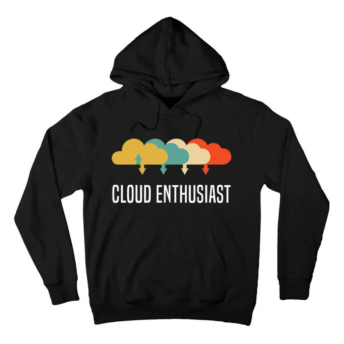 Devops Engineer Cloud Computing Cloud Enthusiast Tall Hoodie