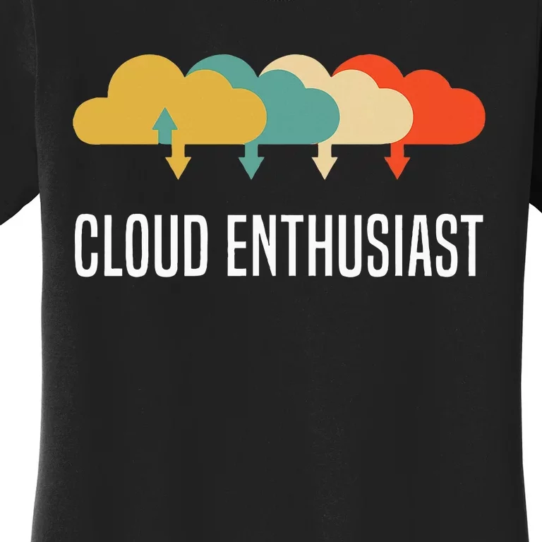 Devops Engineer Cloud Computing Cloud Enthusiast Women's T-Shirt