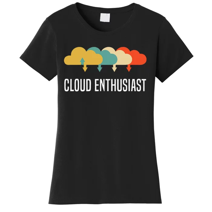 Devops Engineer Cloud Computing Cloud Enthusiast Women's T-Shirt