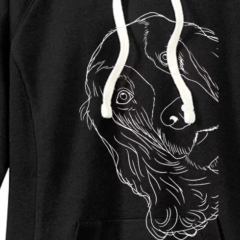 Dog English Cocker Spaniel Funny pet lover Women's Fleece Hoodie