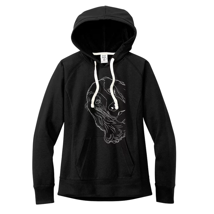 Dog English Cocker Spaniel Funny pet lover Women's Fleece Hoodie