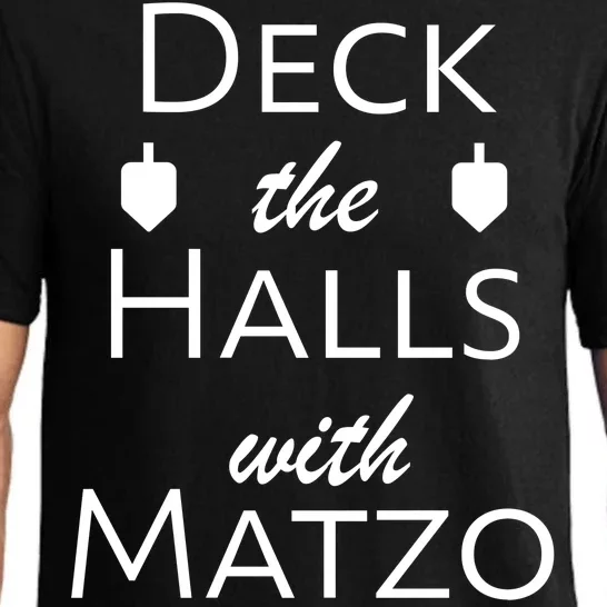 Deck The Halls With Matzo Balls Pajama Set