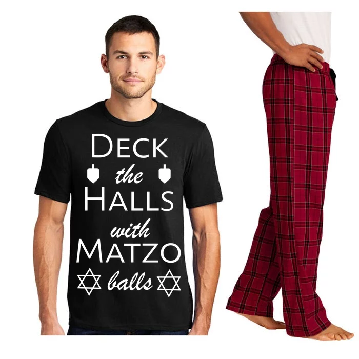 Deck The Halls With Matzo Balls Pajama Set