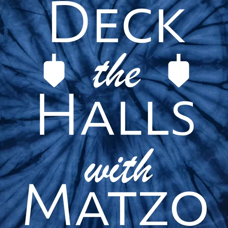 Deck The Halls With Matzo Balls Tie-Dye T-Shirt