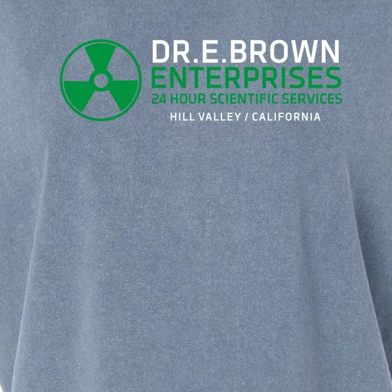 Dr Emmett Doc Brown Enterprises Garment-Dyed Women's Muscle Tee