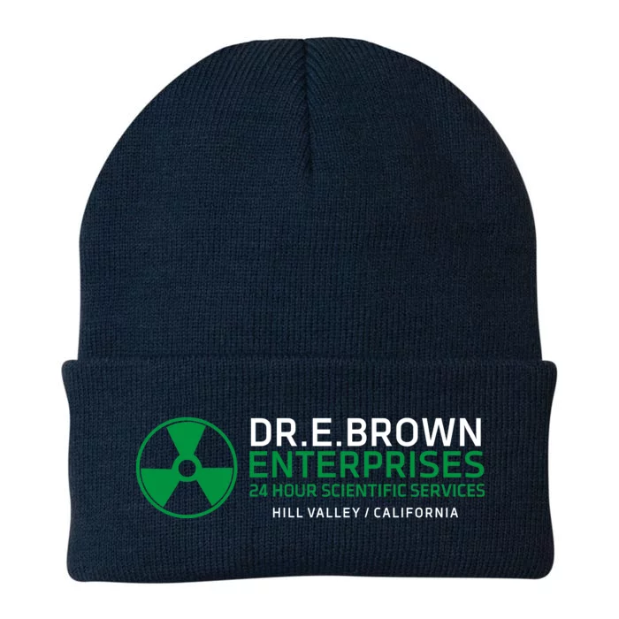 Dr Emmett Doc Brown Enterprises Knit Cap Winter Beanie