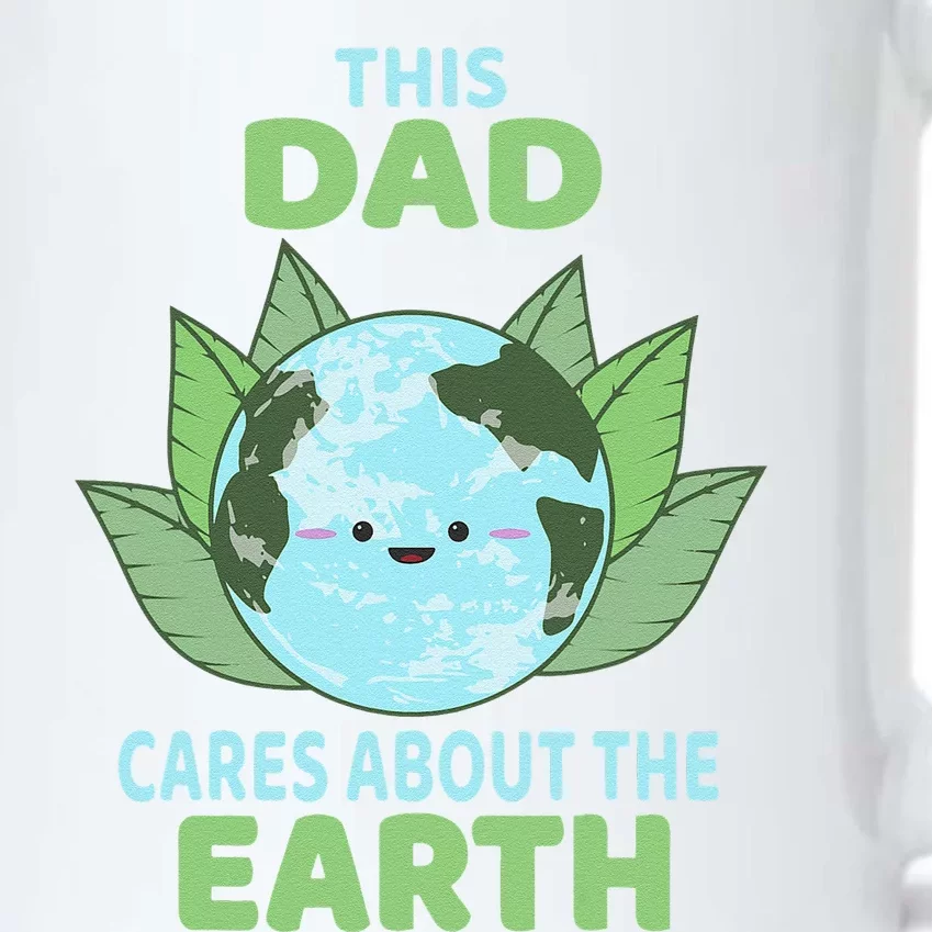 Dad Earth Day Environmental Awareness Black Color Changing Mug