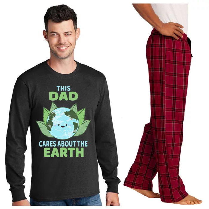 Dad Earth Day Environmental Awareness Long Sleeve Pajama Set