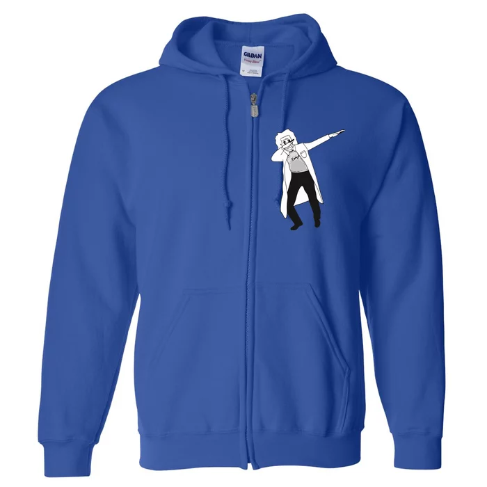 Dabbing Einstein Full Zip Hoodie