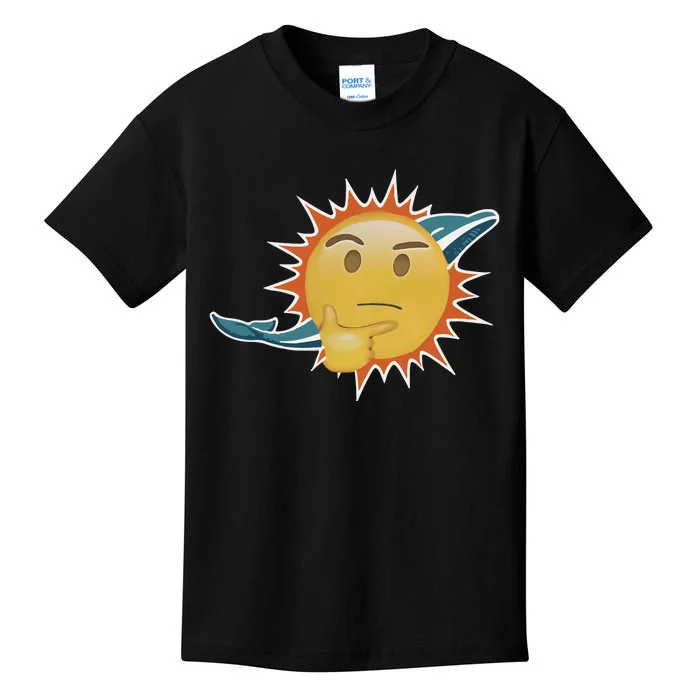 Dolphins Emoji Kids T-Shirt