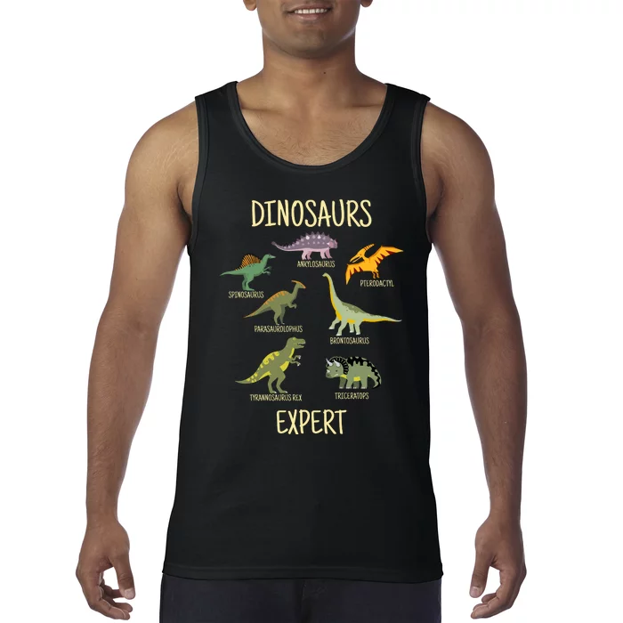 DINOSAURS EXPERT Tank Top