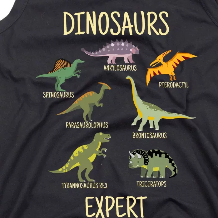 DINOSAURS EXPERT Tank Top