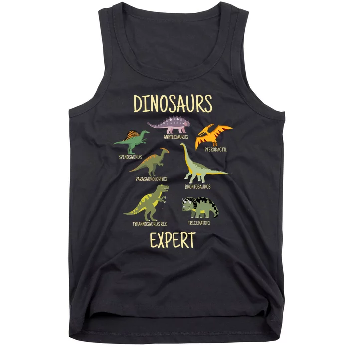 DINOSAURS EXPERT Tank Top