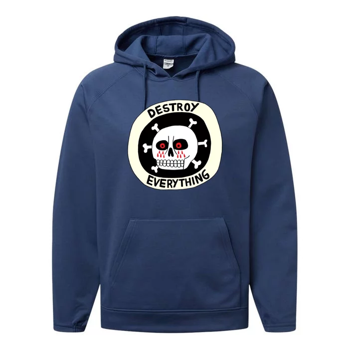 Destroy Everything Performance Fleece Hoodie