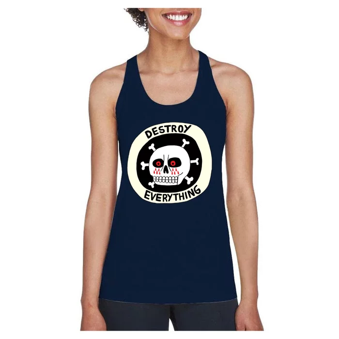 Destroy Everything Women's Racerback Tank