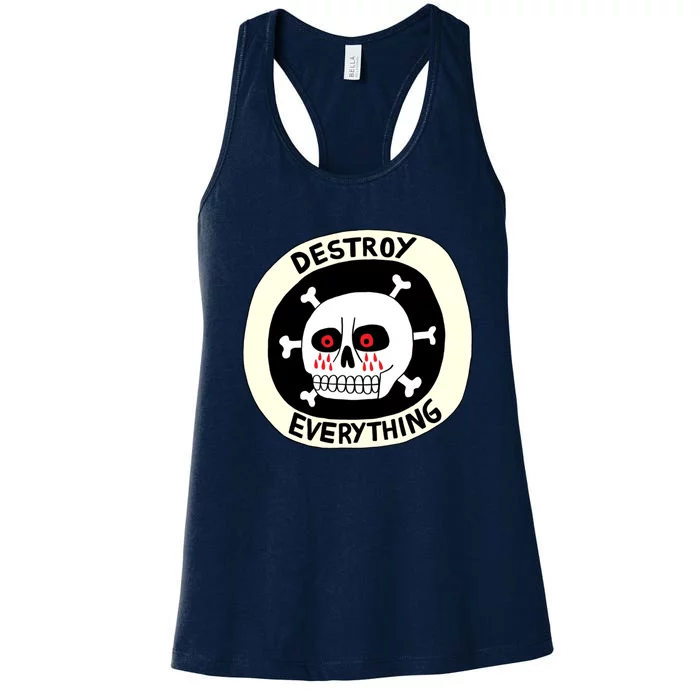 Destroy Everything Women's Racerback Tank