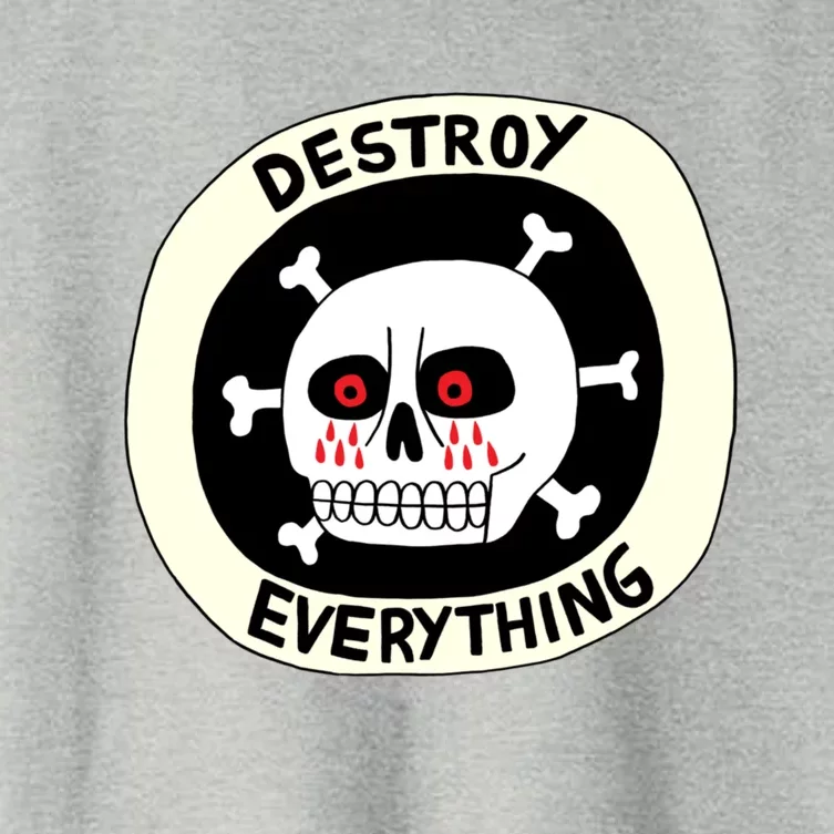 Destroy Everything Women's Crop Top Tee