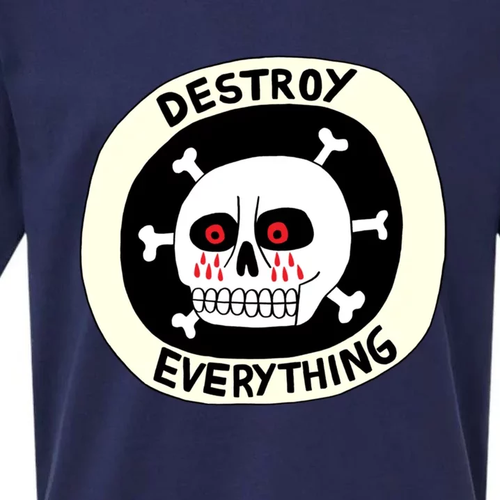 Destroy Everything Sueded Cloud Jersey T-Shirt