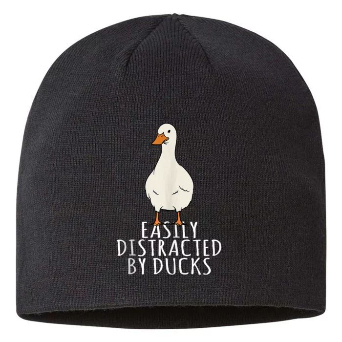 Duck Easily Distracted By Ducks 8 1/2in Sustainable Knit Beanie