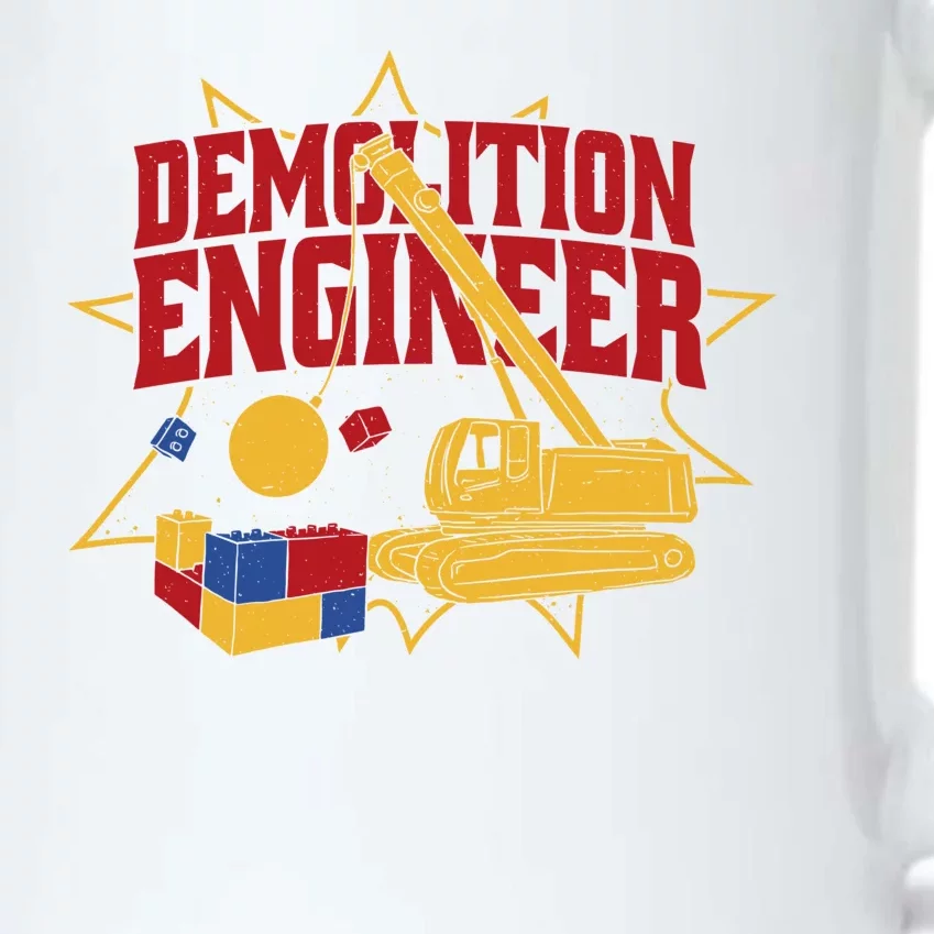 Demolition Engineer Black Color Changing Mug