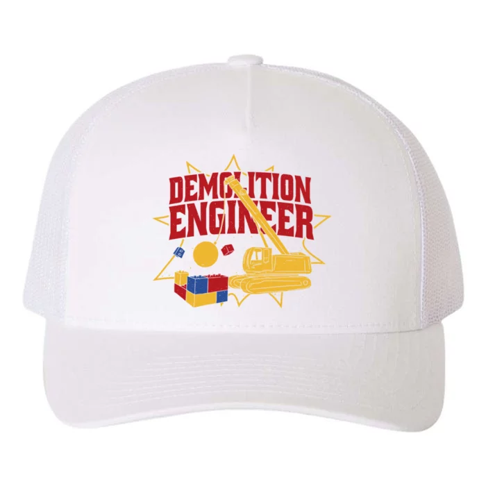 Demolition Engineer Yupoong Adult 5-Panel Trucker Hat