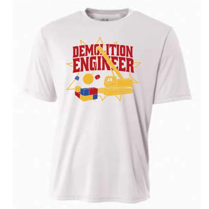 Demolition Engineer Cooling Performance Crew T-Shirt