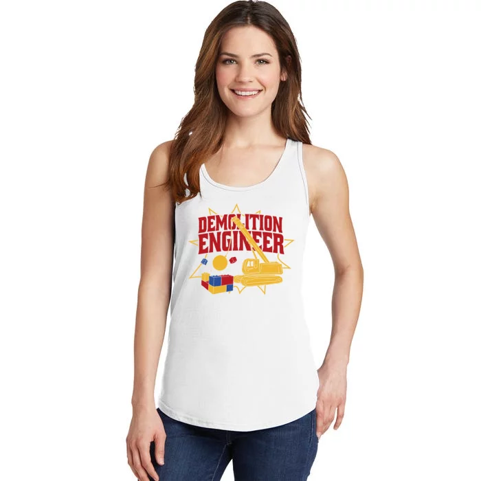 Demolition Engineer Ladies Essential Tank