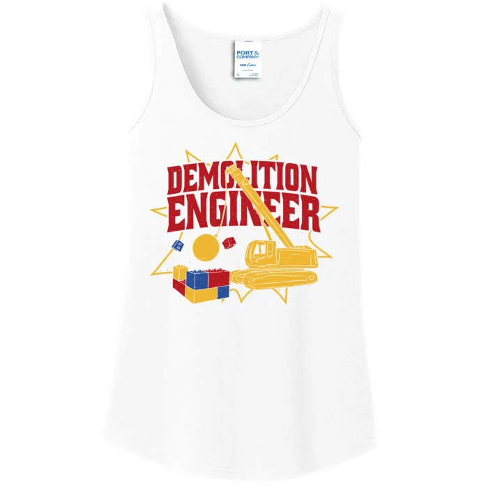 Demolition Engineer Ladies Essential Tank