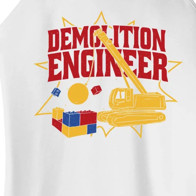 Demolition Engineer Women’s Perfect Tri Rocker Tank