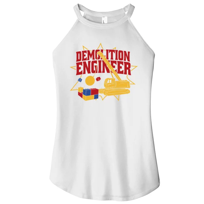 Demolition Engineer Women’s Perfect Tri Rocker Tank