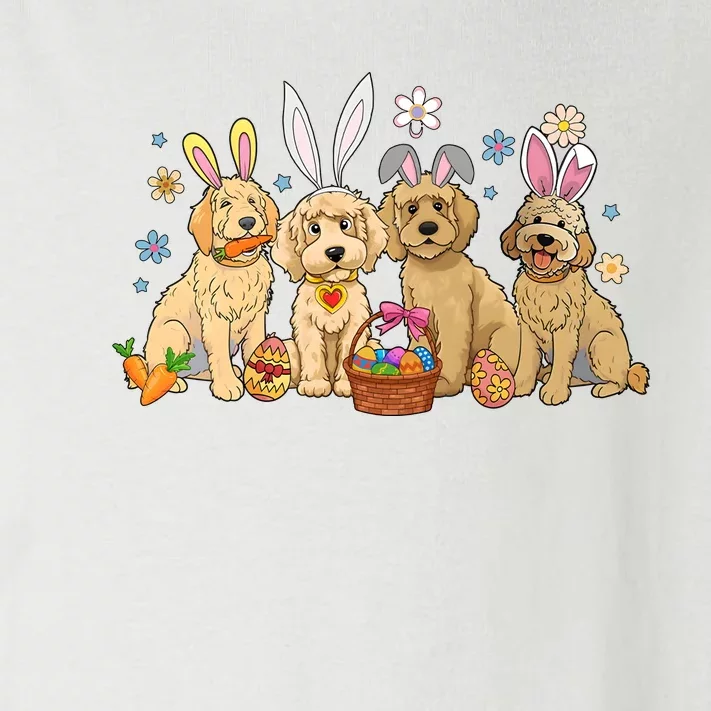 Dogs Easter Day Bunnies Dog Toddler Long Sleeve Shirt