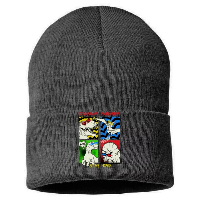 Dinosaur Explorer Sustainable Knit Beanie