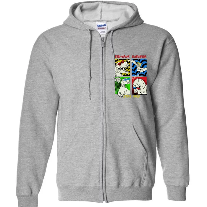 Dinosaur Explorer Full Zip Hoodie