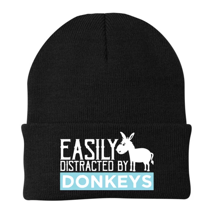 Donkeys Easily Distracted Donkey Gifts For Donkey Lovers Knit Cap Winter Beanie